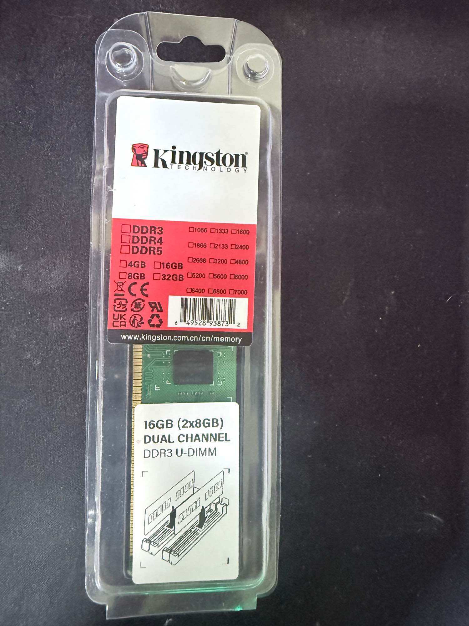 Ram Ddr3 Dual Channel Kingstan 8g Bus1600 and Samsung 8g Bus1600 Only Amd Second Hand 2 Fast Slow Out of Stock ราคา 250 บาท*ส่งฟรี
