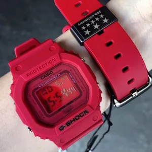 สินค้า นาฬิกาcasio สีเเดง 35 ปี นาฬิกาเเฟชัน
