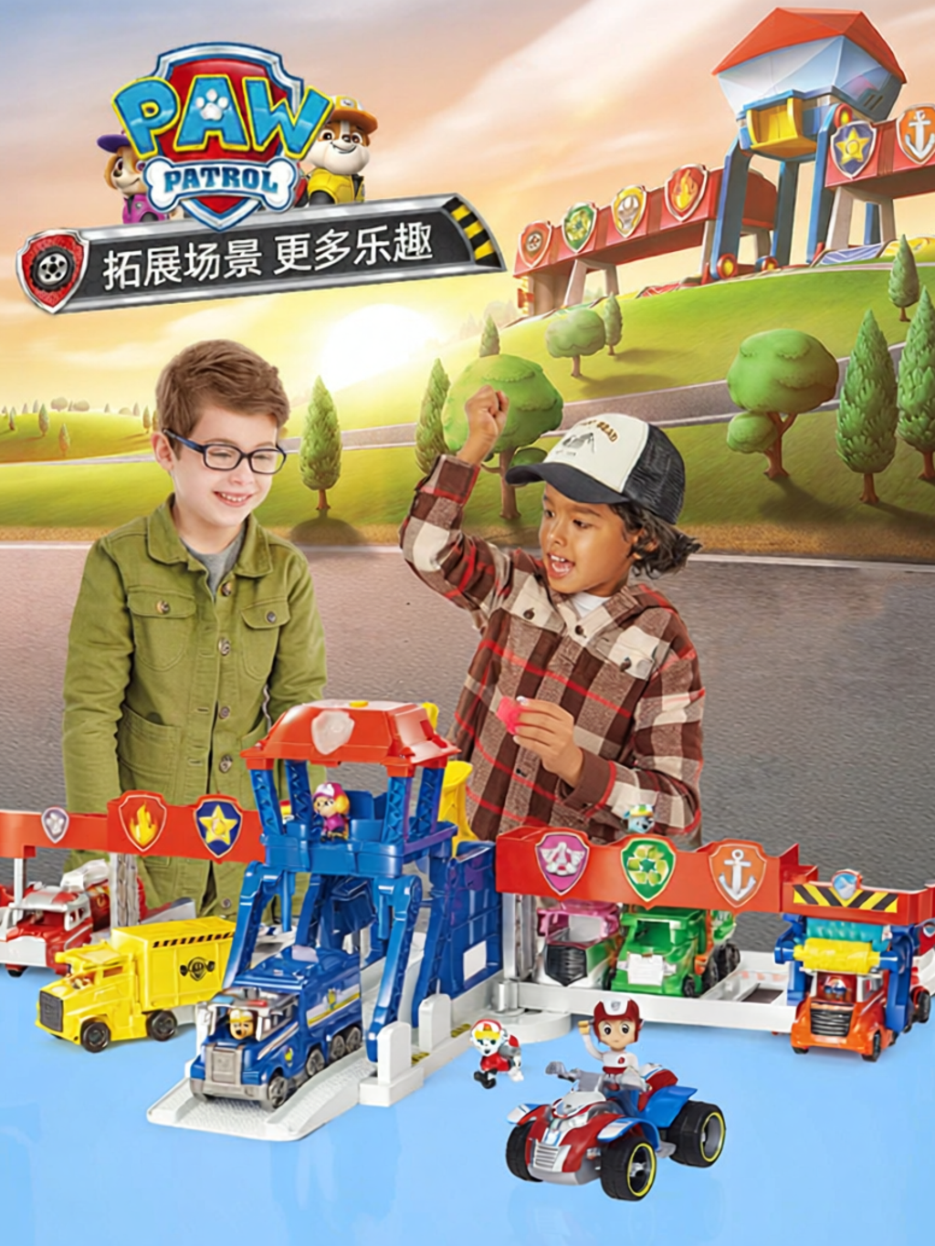 Paw Patrol | Sound and Light Transformable Base Parking Toys ราคา 7,477 บาท*ส่งฟรี
