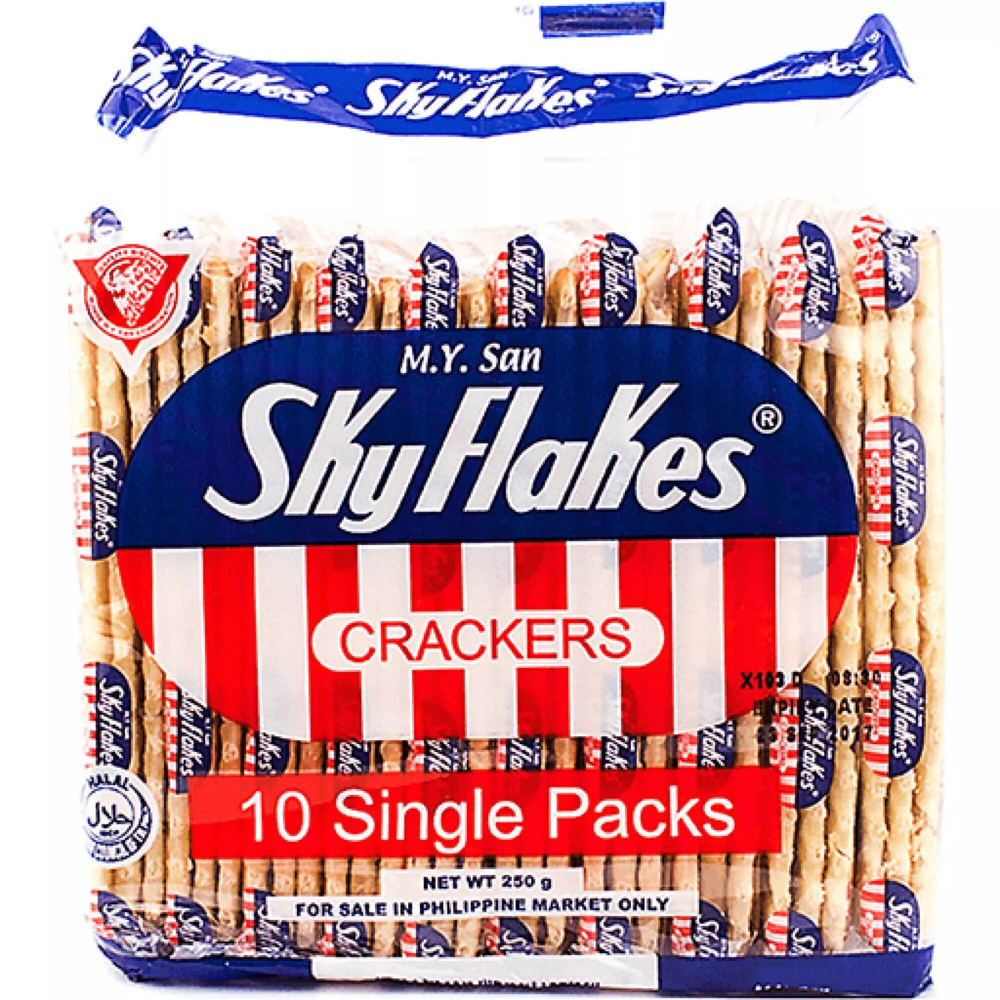 SkyFlakes Crackers 250g 10 Single Packs (Exp. Date 04 May 2024 ...