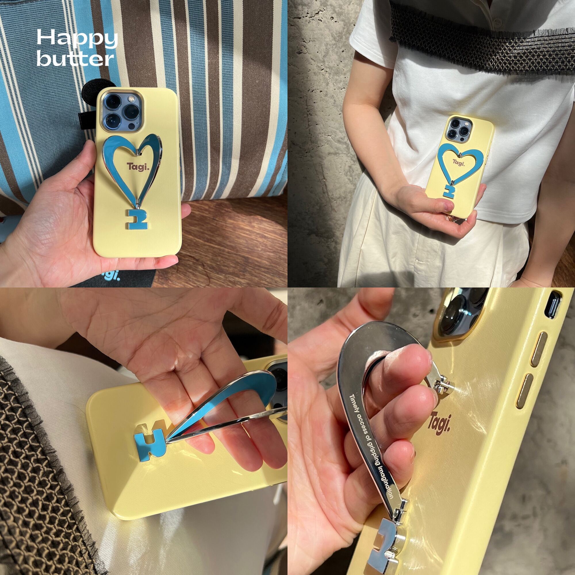 (PRE ORDER) Tagi Happy Phone Case - farine.co - ThaiPick