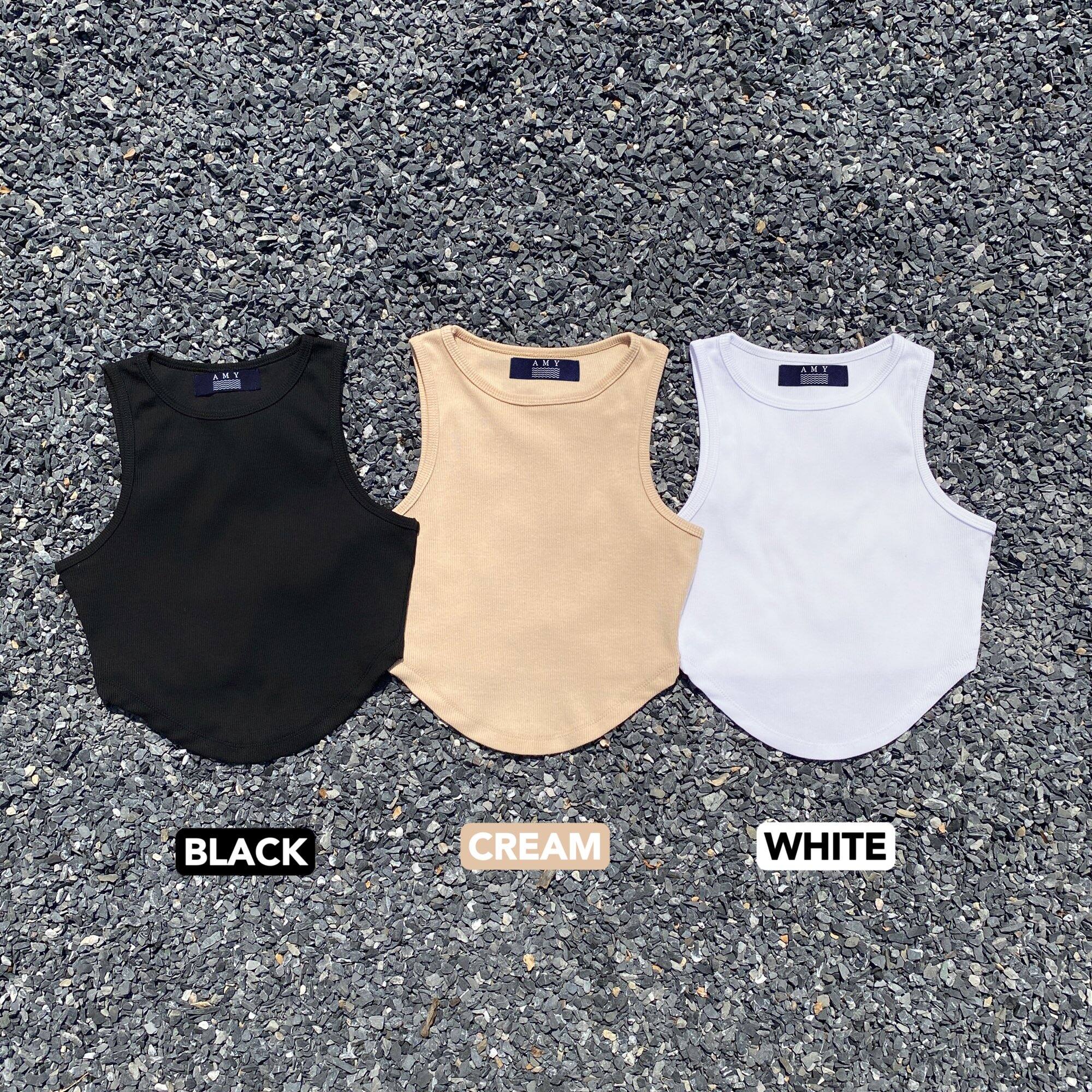 ⚡️NEW ARRIVALS ⚡️Lavino Crop เสื้อกล้ามครอปรอบนี้เนื้อผ้าดีมาก y2k