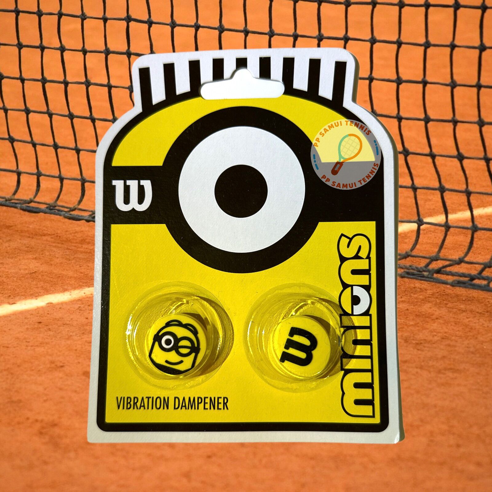 กันสะเทือน เทนนิส tennis dampener Wilson Minions น่ารัก ของแท้ พร้อมส่ง