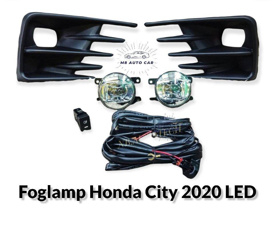 ไฟตัดหมอก city 2020 2021 2022 rs ไฟสปอร์ตไลท์ ฮอนด้าซิตี้ foglamp honda city rs 2020 2021 led ราคา 1,350 บาท*ส่งฟรี