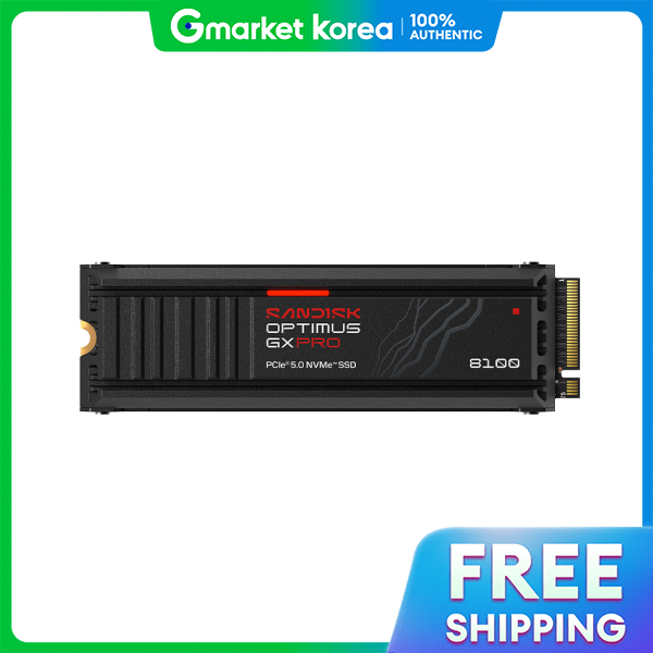 Sandisk | Sandisk Optimus Gx Pro 8100 Heatsink M.2 Nvme 1Tb - ยี่ห้อ Sandisk ราคา 16,299 บาท*ส่งฟรี