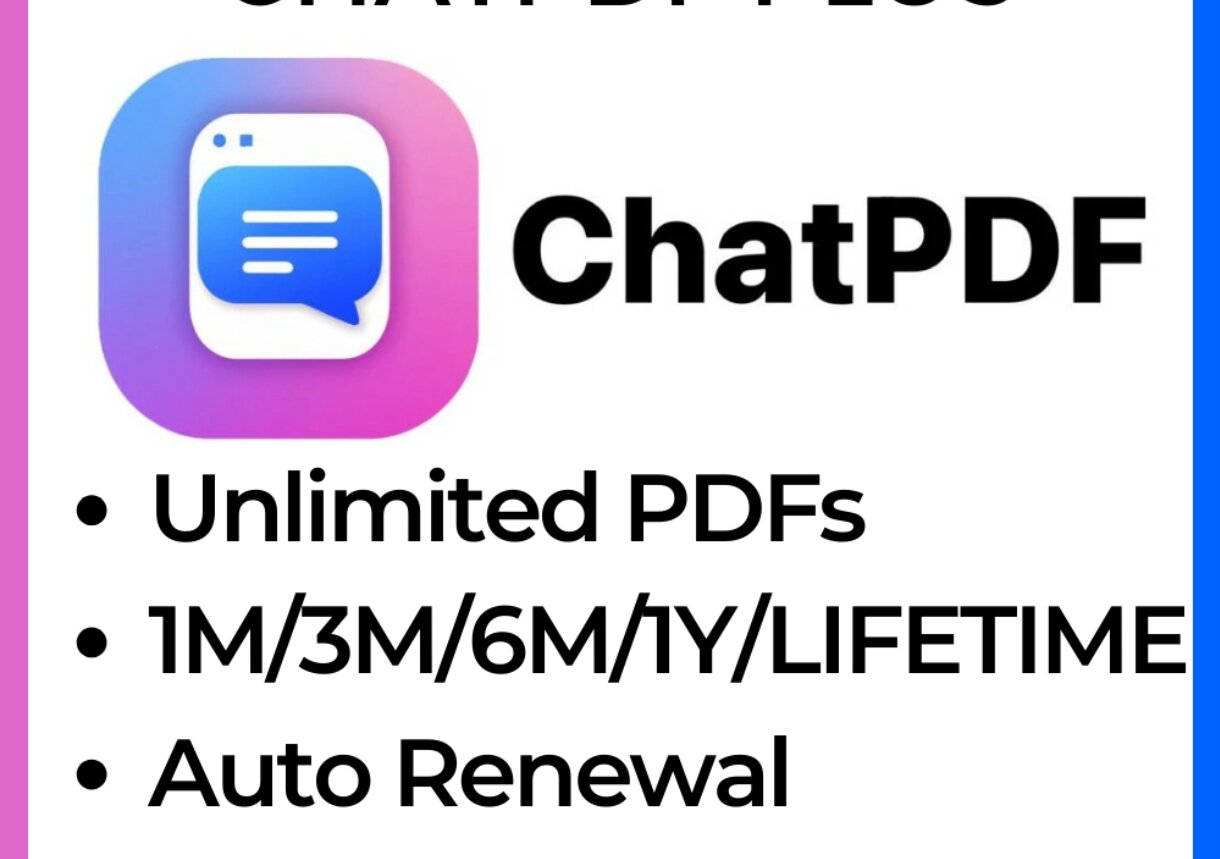 Chatpdf รับประกัน 28 วัน ต้องการอื่นๆ สอบถามได้ ส่งทางอีเมลภายใน24ชม. ราคา  49 บาท*ส่งฟรี