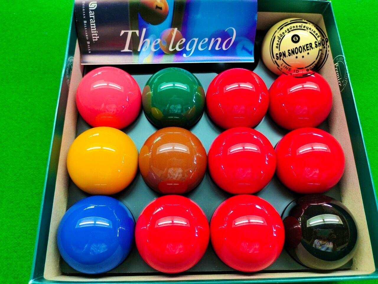 ลูกสนุกเกอร์ Aramith The Belgian 6 แดง ราคา 2,950 บาท*ส่งฟรี