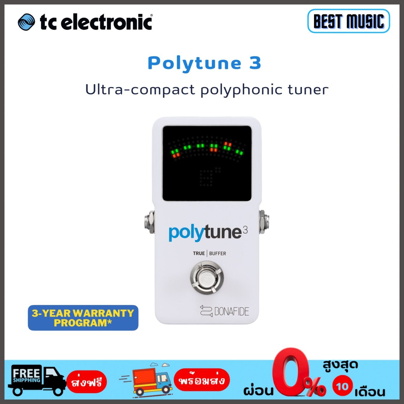 在庫僅少】 tc electronic polytune 3 asakusa.sub.jp