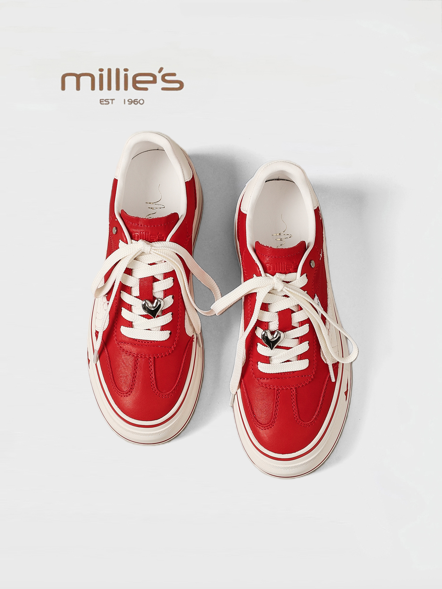 MILLIE'S | Sleek Lightweight Platform Sneakers For Women ราคา 8,026 บาท*ส่งฟรี
