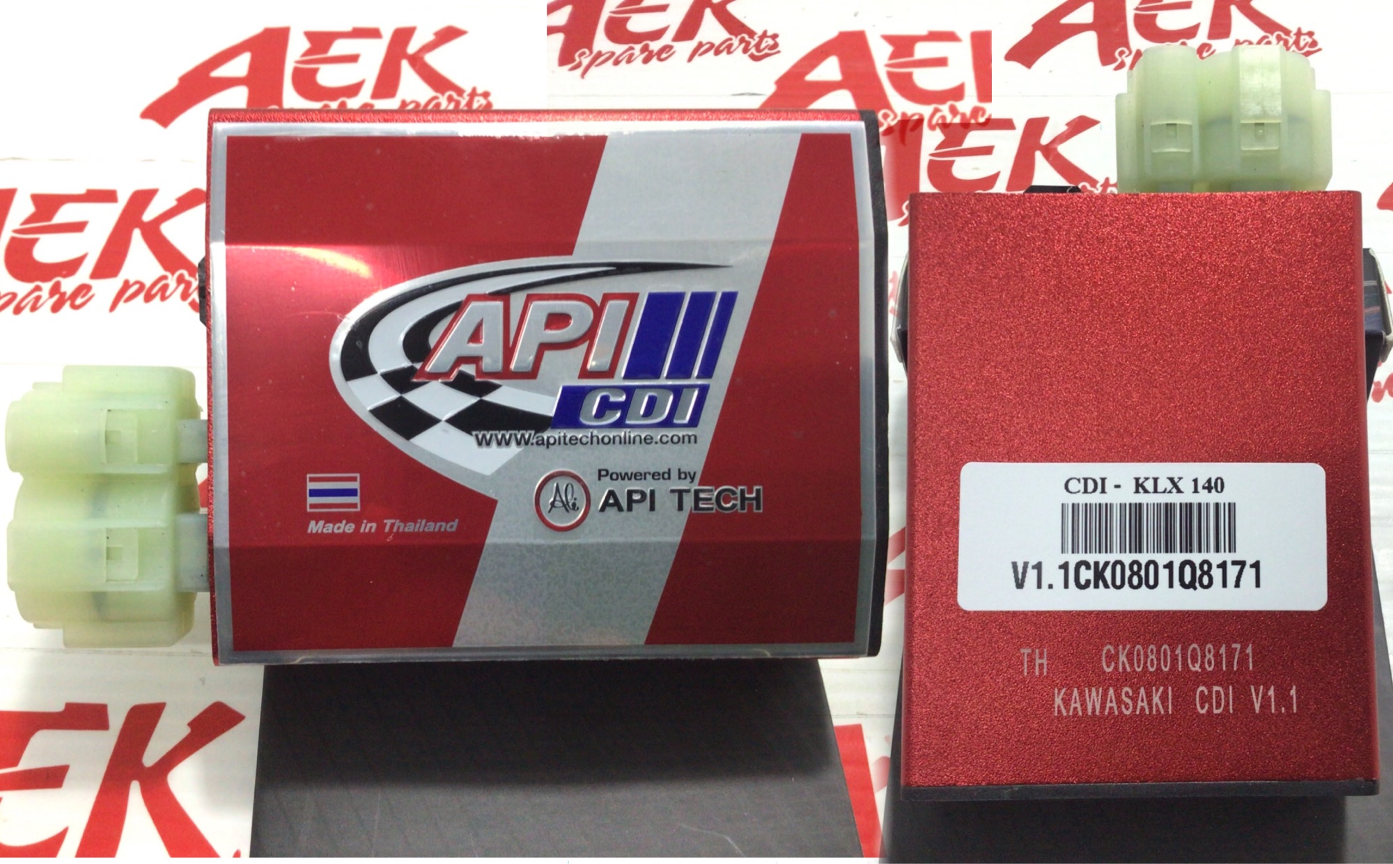 กล่องไฟแต่ง API CDI KLX / D-TRACKER 140/150 G1 สำหรับรถรุ่นคาร์บู