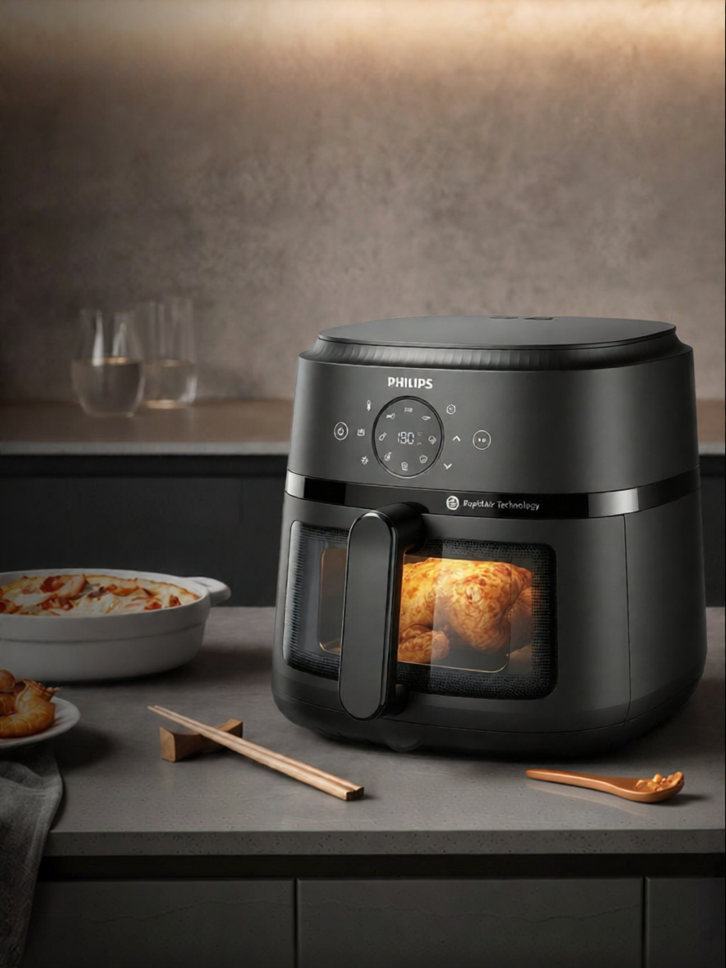Philips | Visible Multi-functional Air Fryer 6.2L ราคา 9,674 บาท*ส่งฟรี