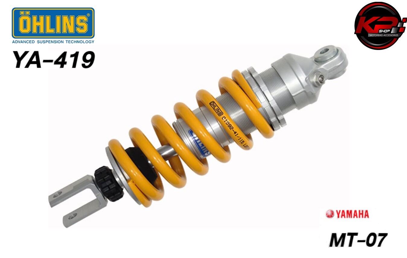 โช๊คหลัง OHLINS YA 419 FOR YAMAHA MT07 /XSR700 Lazada.co.th