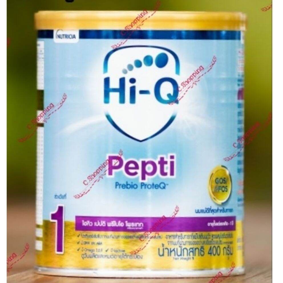 นมผง Hi-Q Pepti ไฮคิว เปปติ พรีไบโอโพรเทก (สูตร 1 แพ้นมวัว) EXP 12/2025 ราคา 625 บาท*ส่งฟรี