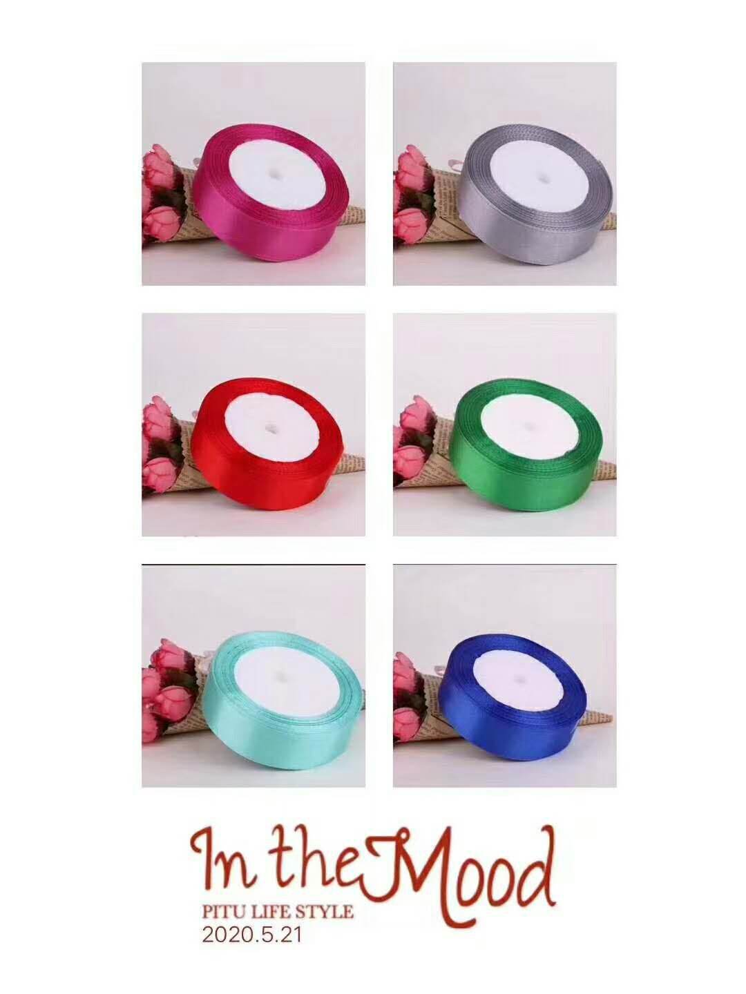 ริบบิ้นแฮนด์เมดช่อดอกไม้กุหลาบชุดวัสดุ DIY ริบบิ้นวาเลนไทน์กล่องเค้กริบบิ้นผูก - ยี่ห้อ N/A ราคา 141 บาท*ส่งฟรี