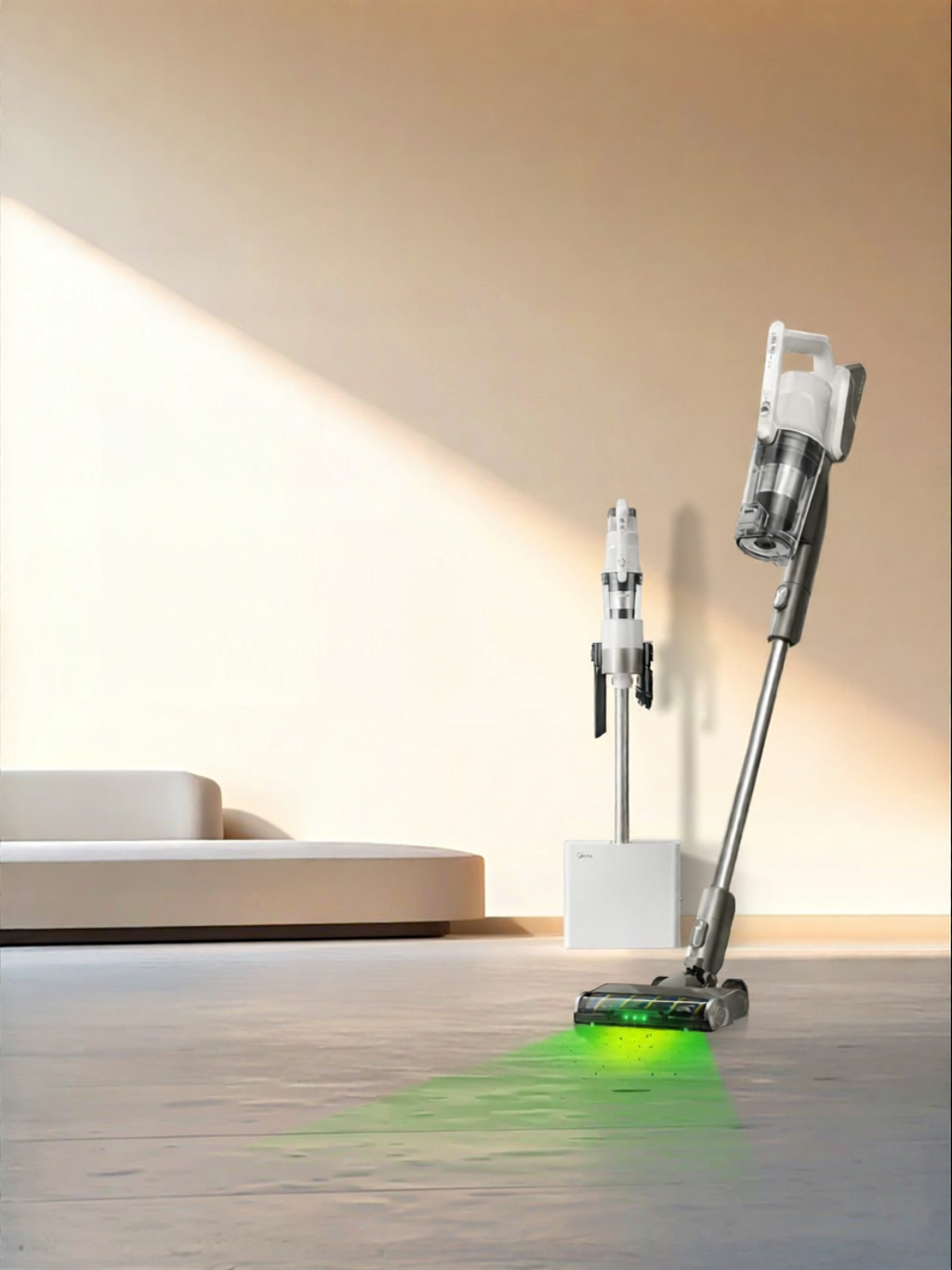 Midea | Long Battery Life Self-Dust Collecting Powerful Suction Home Handheld Vacuum Cleaner ราคา 19,172 บาท*ส่งฟรี