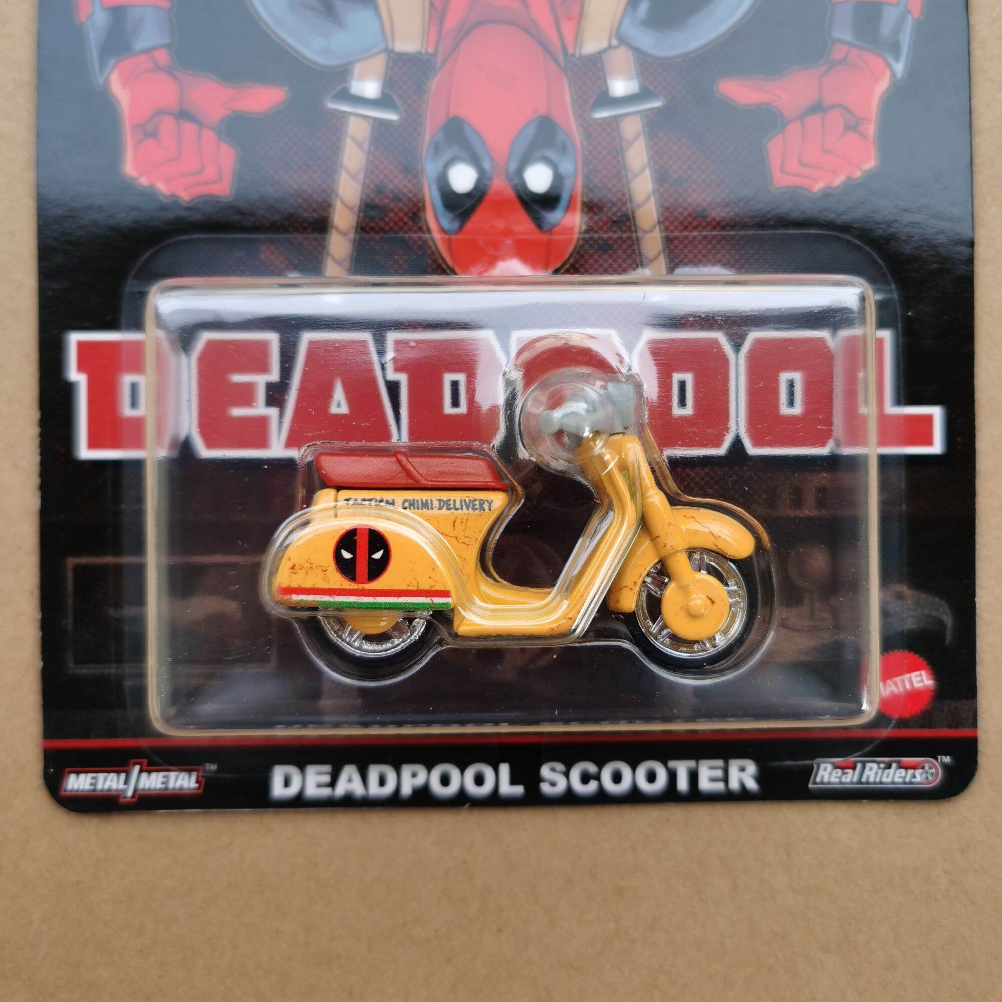 Trottinette Hot Wheels Deadpool édition Limitée SDCC 2021 (Mattel) - Neuf Sous Blister