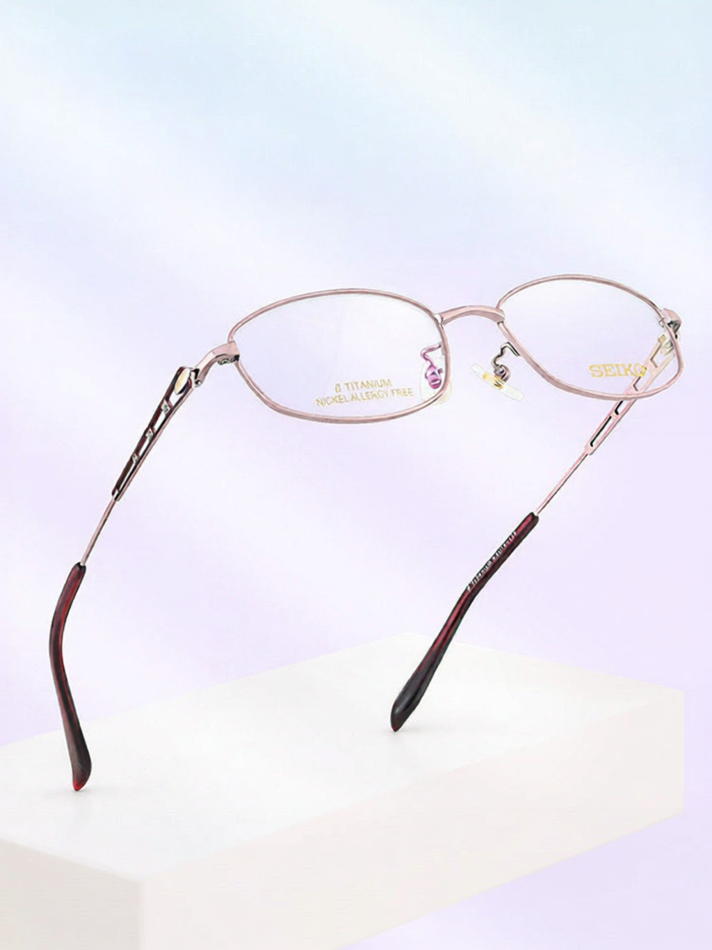 Seiko | Titanium Ultra-Light Round Glasses Frame ราคา 3,912 บาท*ส่งฟรี