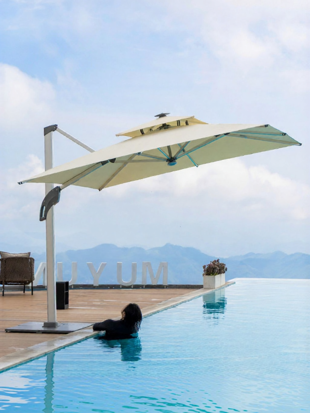 ZIYE | Solar High-End Windproof Umbrella ราคา 20,193 บาท*ส่งฟรี