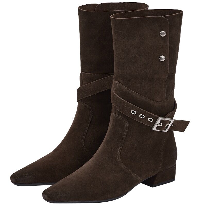73hours | Winter New Western Boots with Nomadic Style ราคา 10,024 บาท*ส่งฟรี