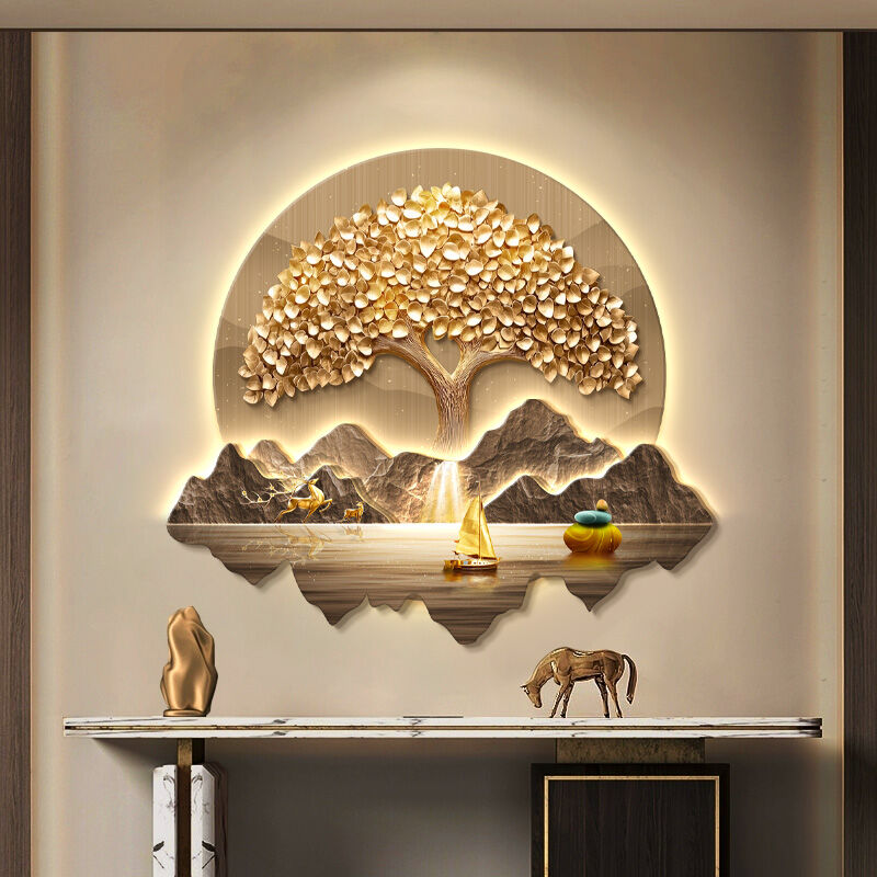 [XIANGTUYIN | LED Luxury 3D Landscape Wall Art,XIANGTUYIN | LED Luxury 3D Landscape Wall Art,] ราคา 3,145 บาท*ส่งฟรี