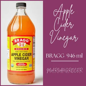 สินค้า Bragg Apple Cider Vinegar 946 ml. ขวดใหญ่เท่านั้น
