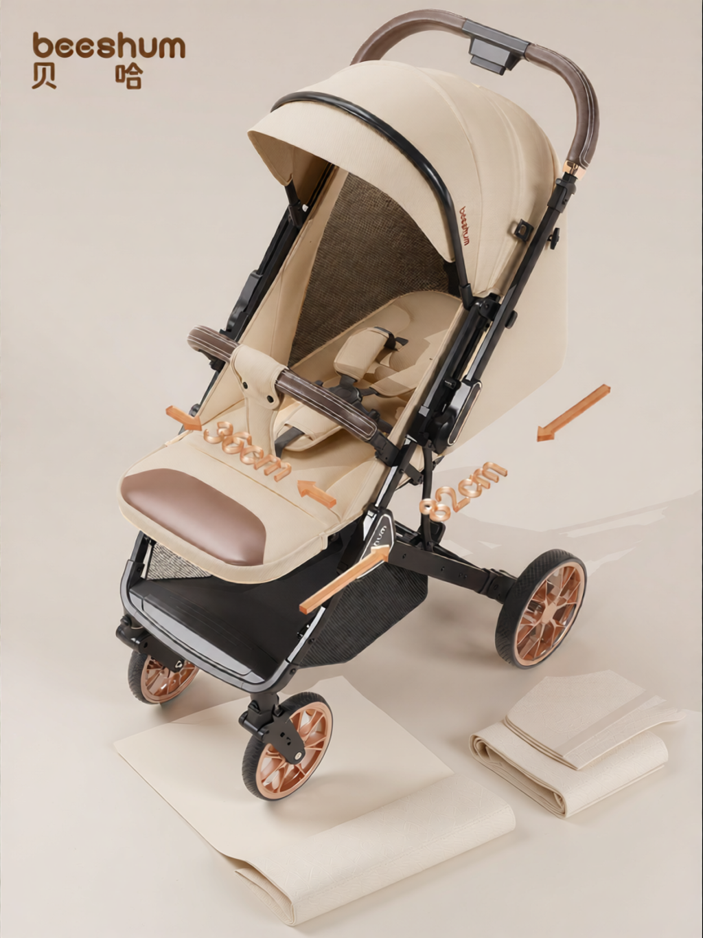 [Sit & Lay Baby Stroller 0-3 Years Portable Foldable,Sit & Lay Baby Stroller 0-3 Years Portable Foldable,]