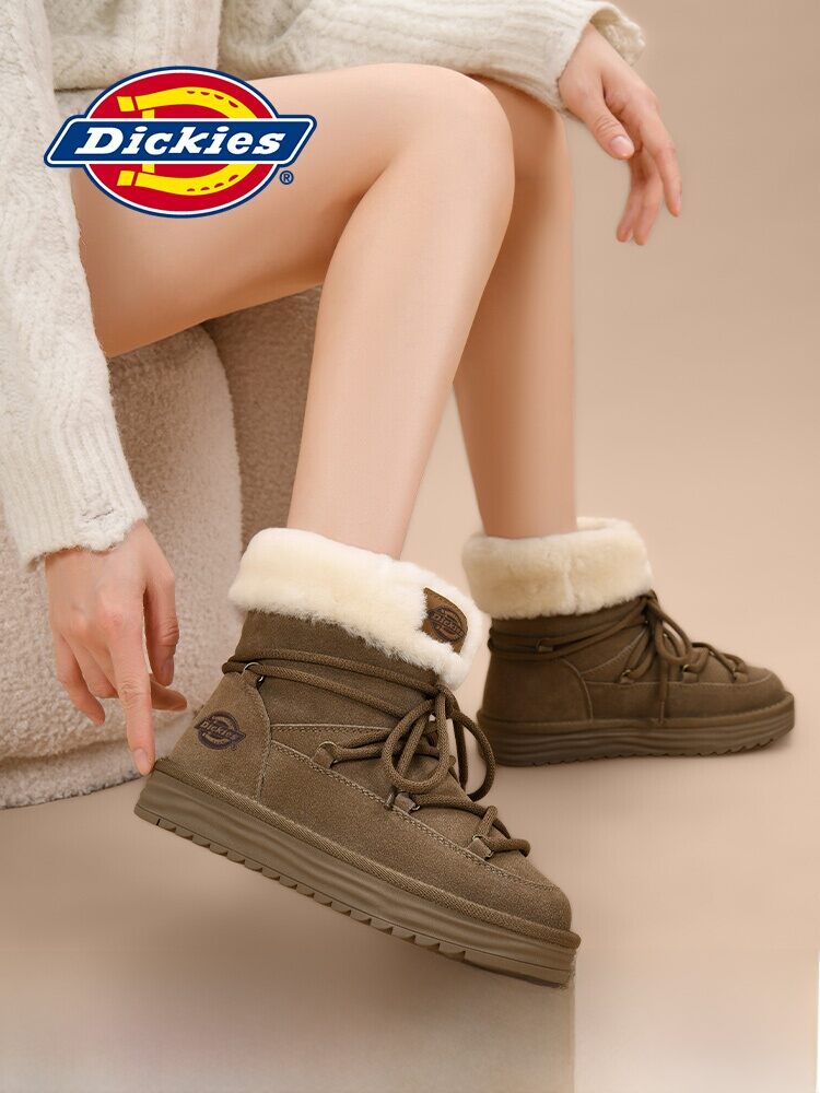 Dickies | Winter Warm Women's Short Snow Boots ราคา 3,738 บาท*ส่งฟรี