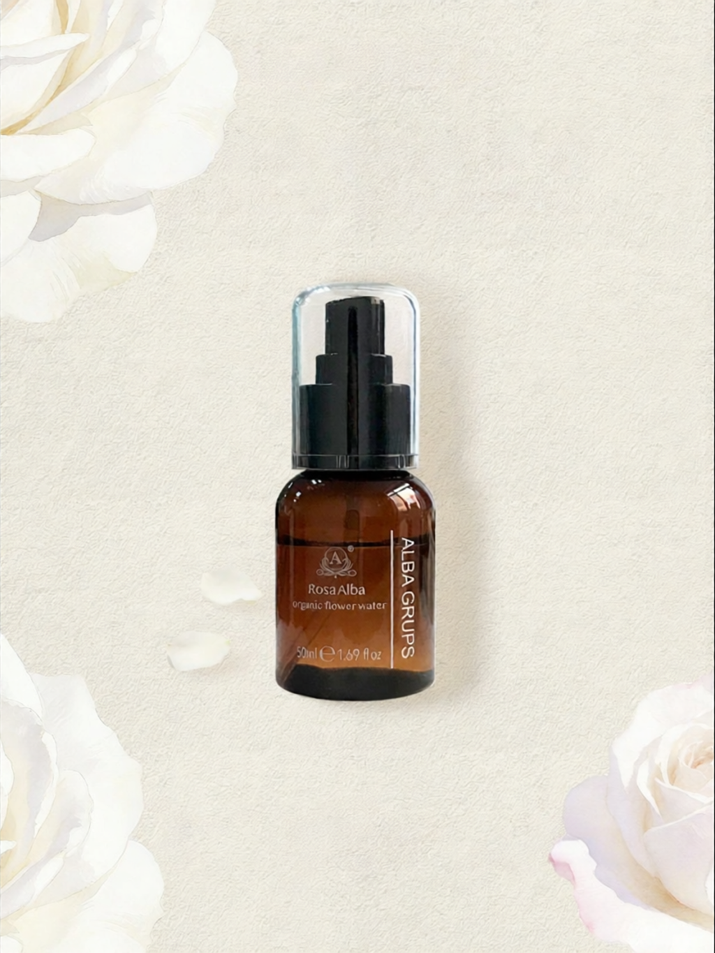 MOXIYAAERBA | Bulgarian White Rose Moisturizing Floral Water Spray 50ml