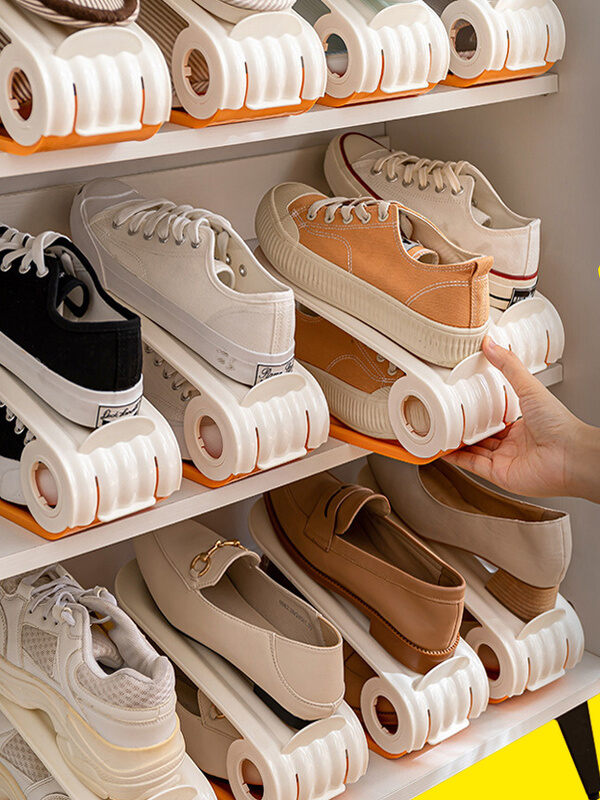 GUOXIANGQIAN | Adjustable Space Saving Shoe Rack