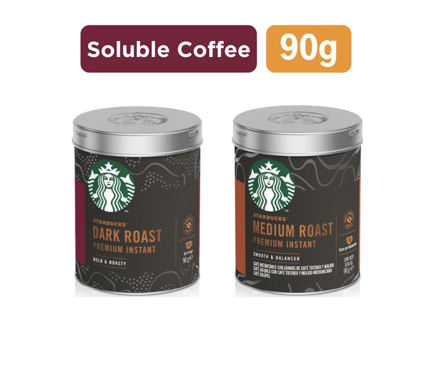 STARBUCKS Premium Instant Coffee 90 กรัม