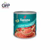 Fiamma Crushed Tomatoes 2.55 kg. ไฟมมามะเขือเทศบดละเอียด 2.55 kg. มะเขือเทศกระป๋อง (4044)