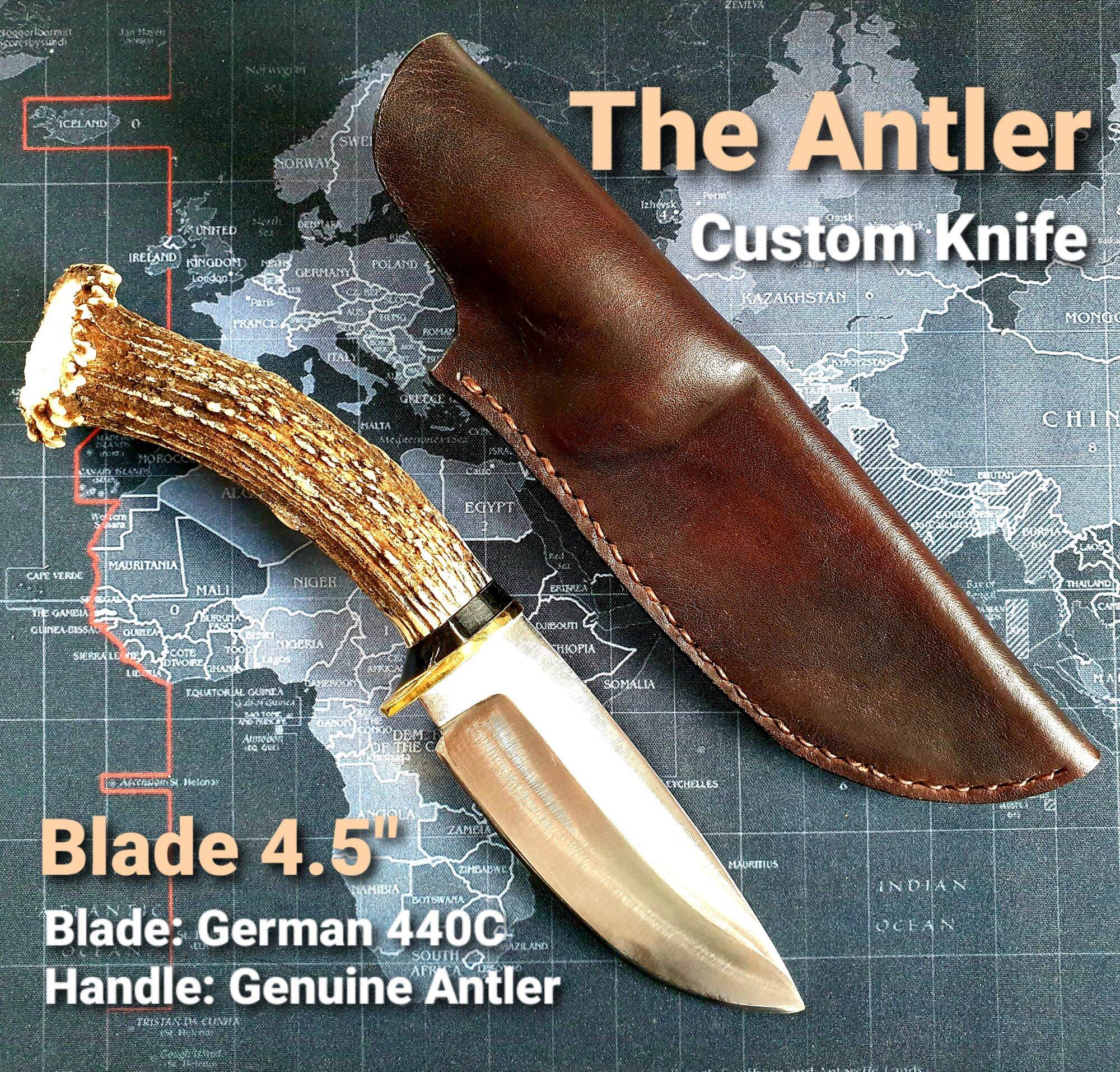 Custom Knife The Antler Lazada Co Th   Sef4bc1b83114414c8c4d1573765a7b55K 