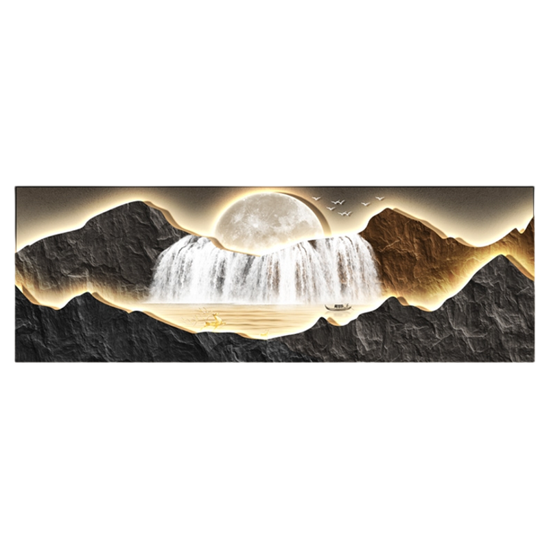 XIANGTUYIN | Chinese Style Large Wall Art 3D Decorative Lamp Painting ราคา 4,930 บาท*ส่งฟรี