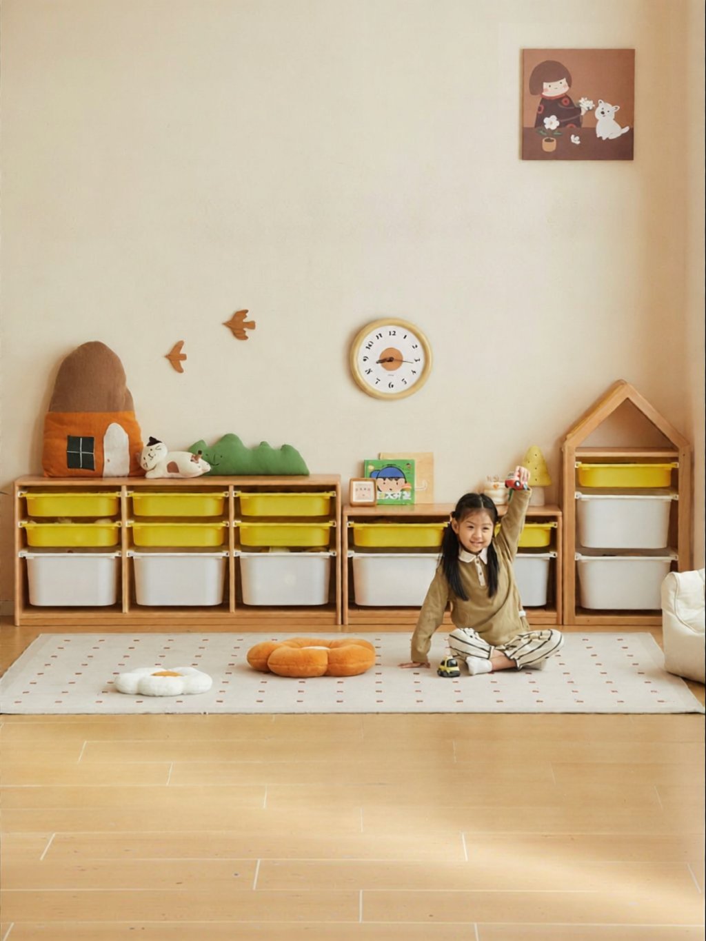 WEISHA | Beechwood Children Storage Cabinet ราคา 10,303 บาท*ส่งฟรี