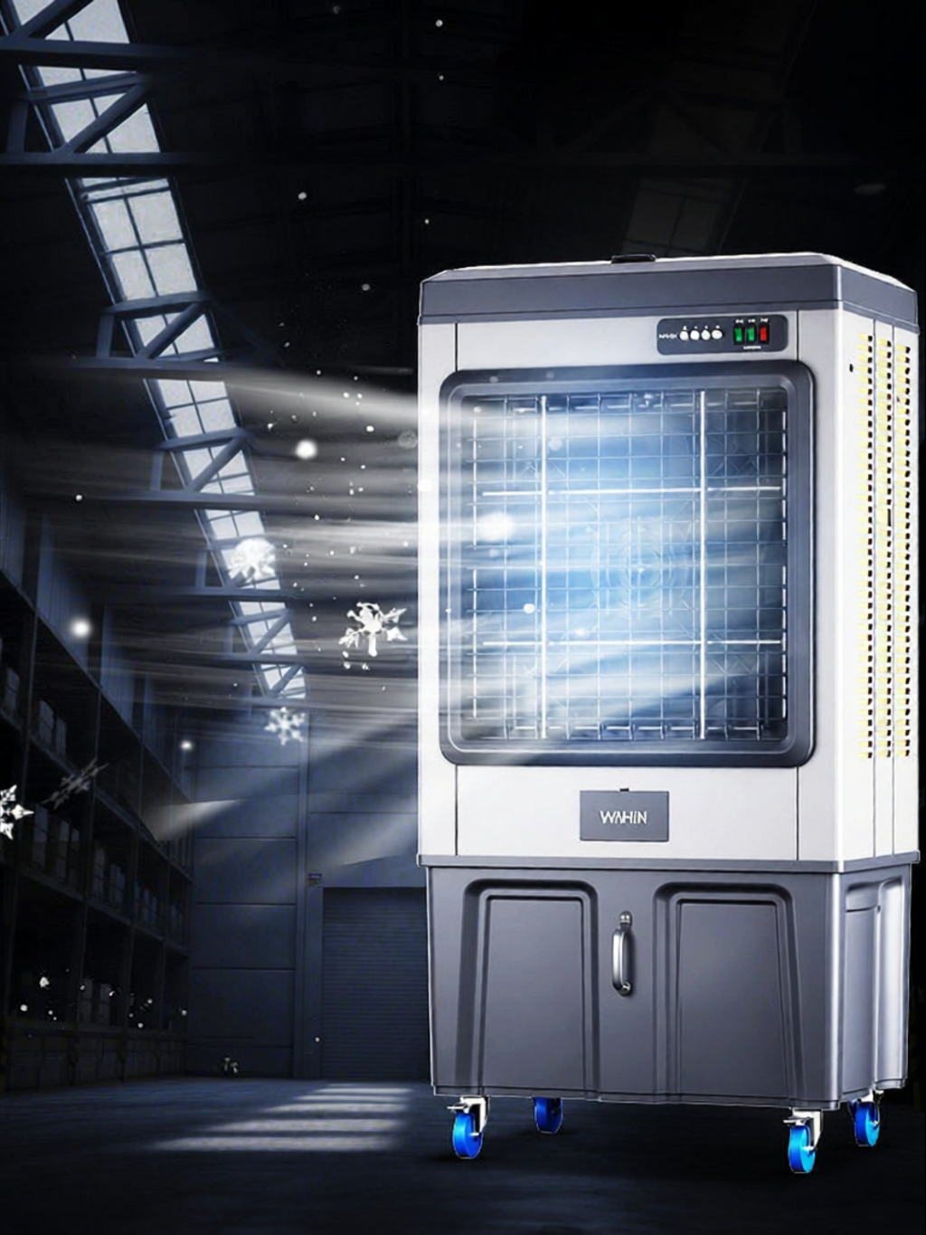 พัดลมไฟฟ้า Midea ระบายความร้อนเชิงพาณิชย์สำหรับใช้ในอุตสาหกรรม ราคา 11,341 บาท*ส่งฟรี