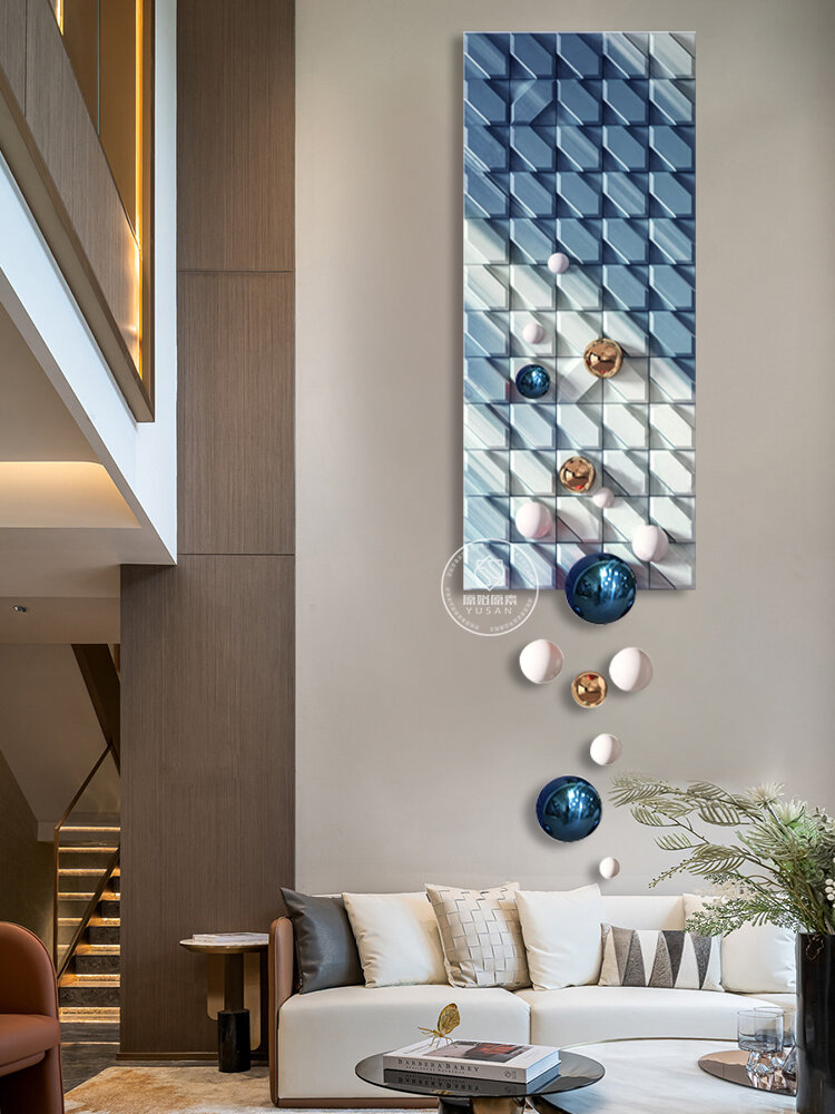 YUSAN | Luxury 3D Metal Ball Wall Art ราคา 13,953 บาท*ส่งฟรี