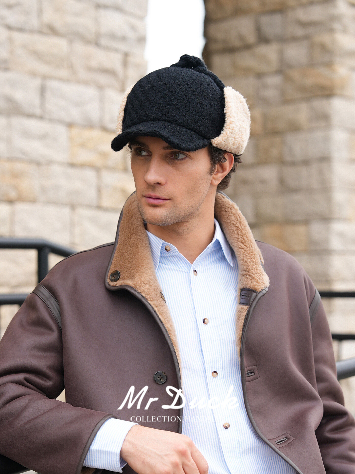 [Mr DUCK | Retro Wool Warm Ear Protection Baseball Hat for Men,Mr DUCK | Retro Wool Warm Ear Protection Baseball Hat for Men,] ราคา 2,820 บาท*ส่งฟรี