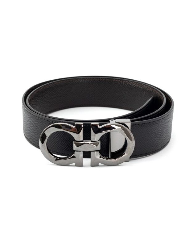 FERRAGAMO | Men's Calfskin Leather Belt ราคา 27,074 บาท*ส่งฟรี