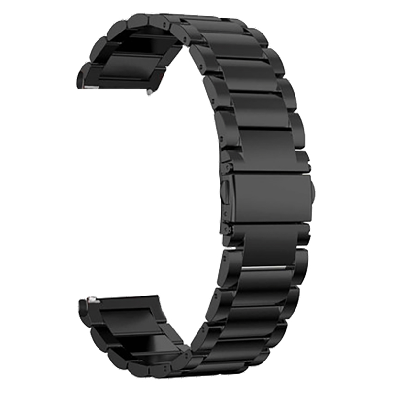 สายนาฬิกาสมาร์ทวอทช์สำหรับ Nokia Nokia Withings STEEL HR สแตนเลสสตีลมิลานิสแม่เหล็กสำหรับผู้ชายและผู้หญิง  การจำแนกสี สาม -สีดำแถบเหล็กขนาดสาย 36mm เรือนนาฬิกาข้อมือ = 18mm