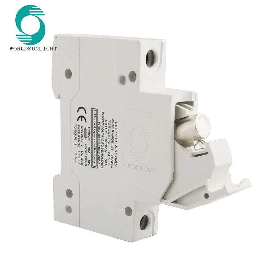 ฐานฟิวล์ ( DC ) FUSE HOLDER DC 1000V 30A Lazada.co.th