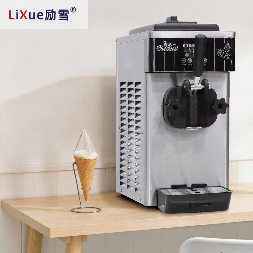Sandisk | Commercial Fully Automatic Small Soft Serve Ice Cream Machine ราคา 23,049 บาท*ส่งฟรี