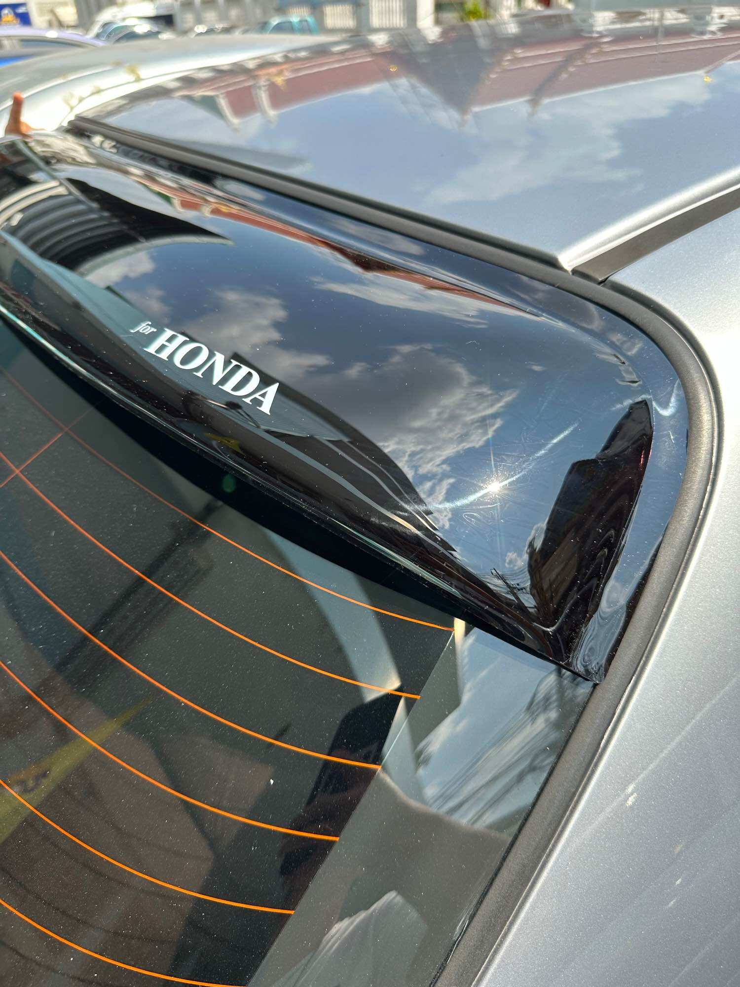 บังแดด กระจกหลัง Sun Guard หลัง Honda City 2003-2007 งานตรงรุ่น ช่วยลดความร้อนได้ดี ราคา 850 บาท*ส่งฟรี