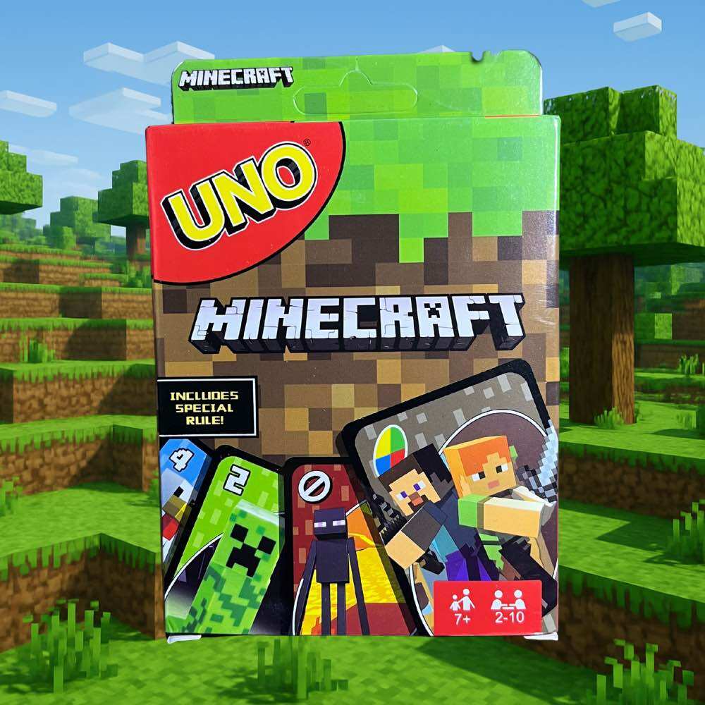 🔥 Uno Minecraft Game 🔥 Super Cool, Malteel, Uno Card Game, Fun to Play with the Family. ราคา 69 บาท*ส่งฟรี