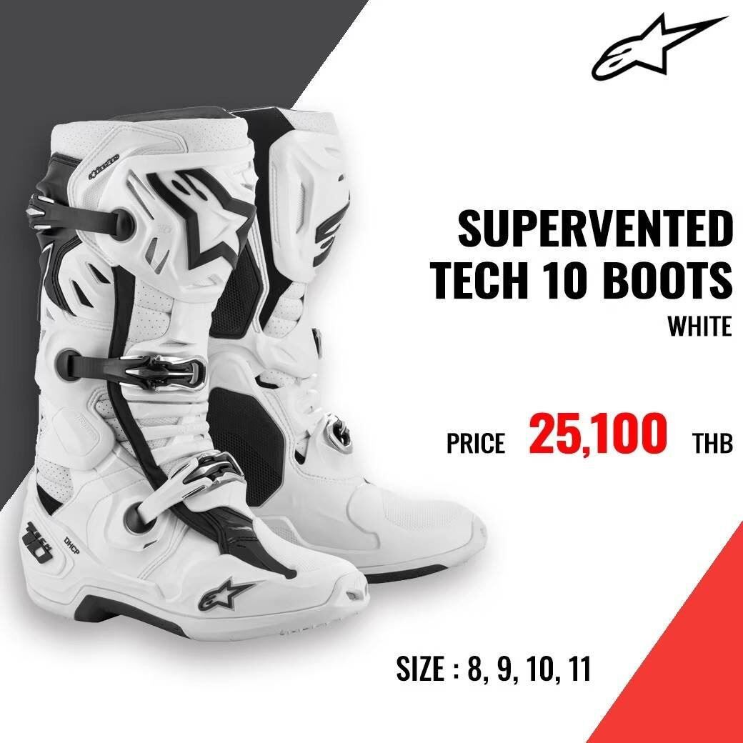 รองเท้าalpinestar tech10 supervanted ปี2021