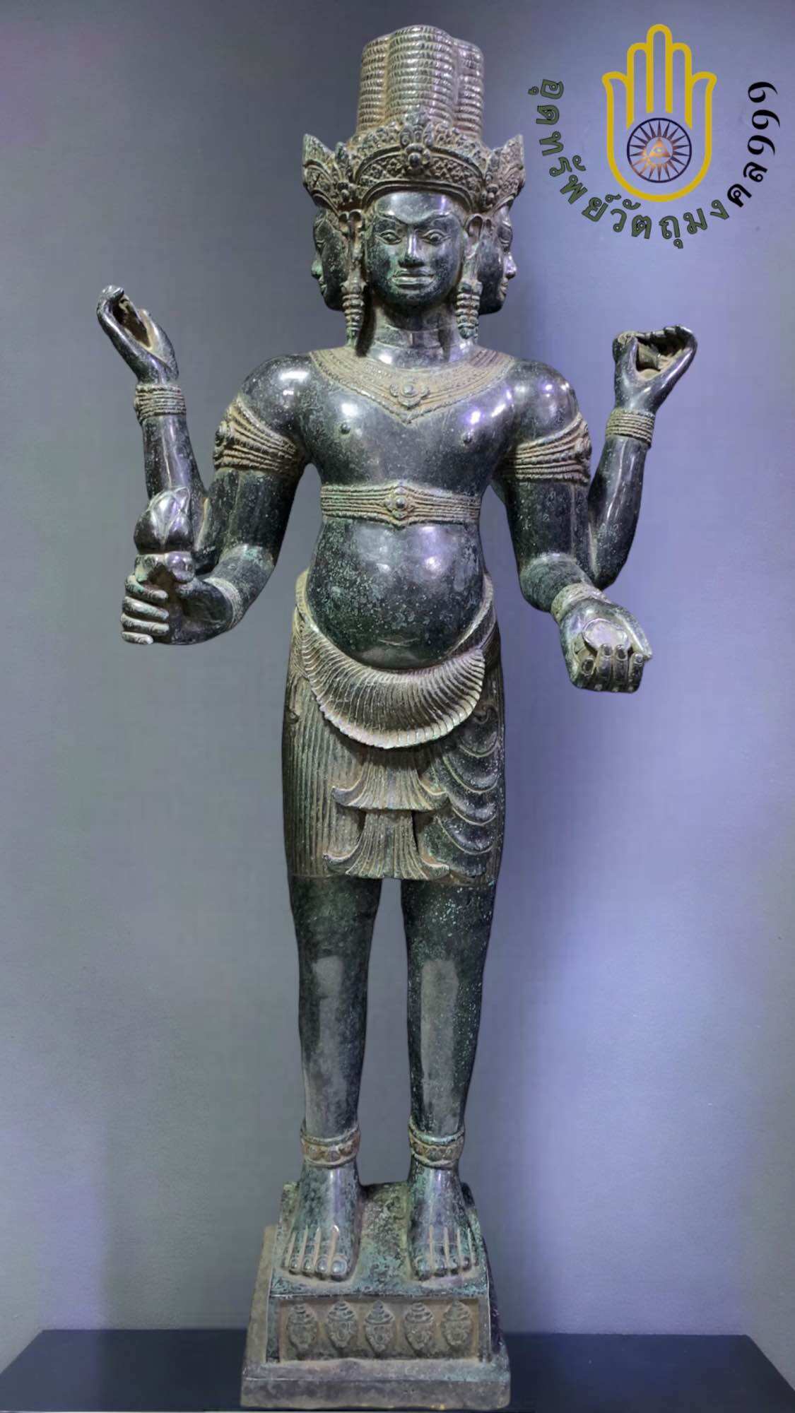 พระพรหม ท้าวมหาพรหมองค์ใหญ่ ขนาดสูง 137 เซนติเมตร ราคา 95,000 บาท*ส่งฟรี