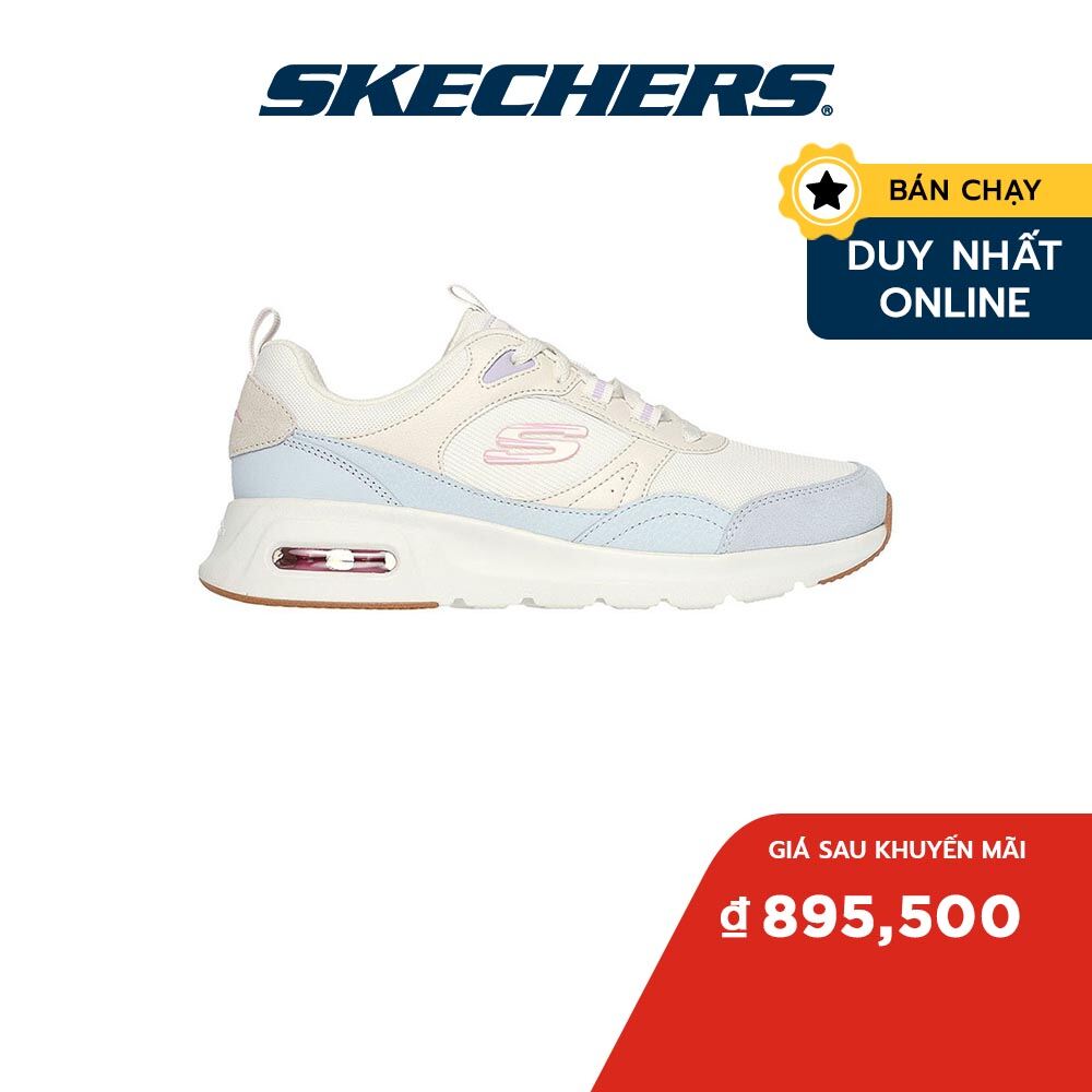 Skechers nữ giày thể thao thường ngày sport skech-air court retro avenue air-cooled memory foam - 150075-ntmt