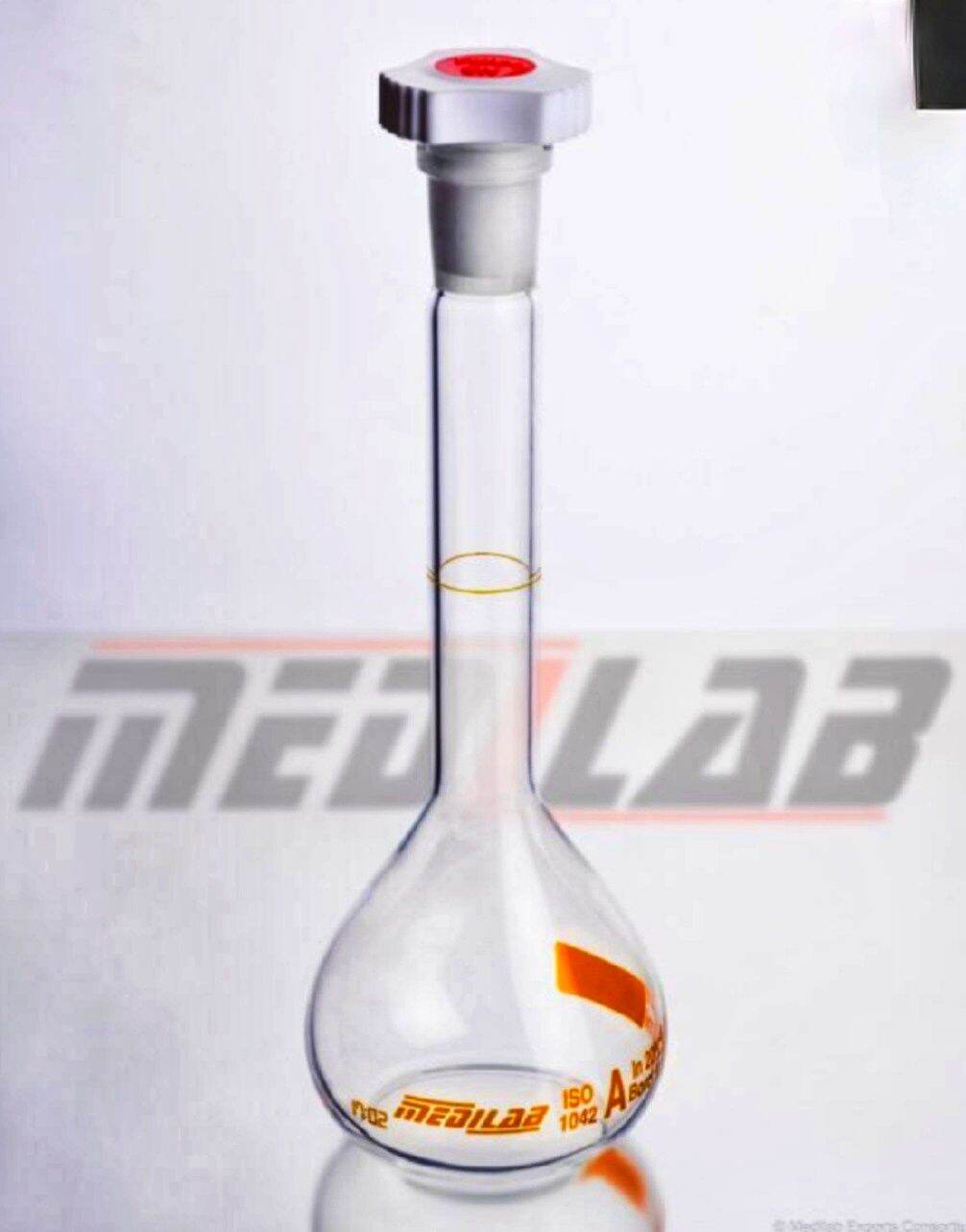 ขวดวัดปริมาตรจุกพลาสติก Volumetric Flask, with PP Stopper, Class ‘A ...