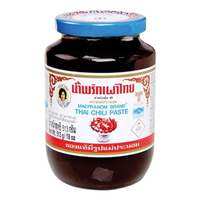 น้ำพริกเผาไทยแม่ประนอม ขนาด 513กรัม Thai Chilli Paste 513g