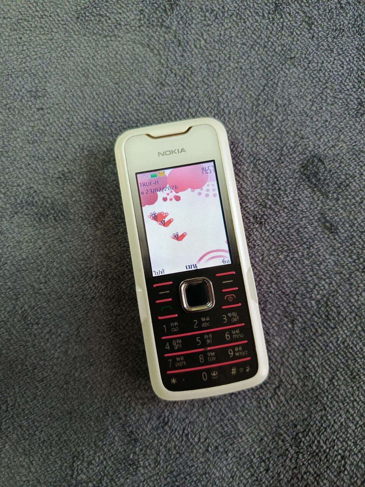 Nokia 7210C (2008) Push-Button Mobile Phone. Original Device in Beautiful Condition. Ready to Use. Includes Battery and Charging Cable. ราคา 777 บาท*ส่งฟรี