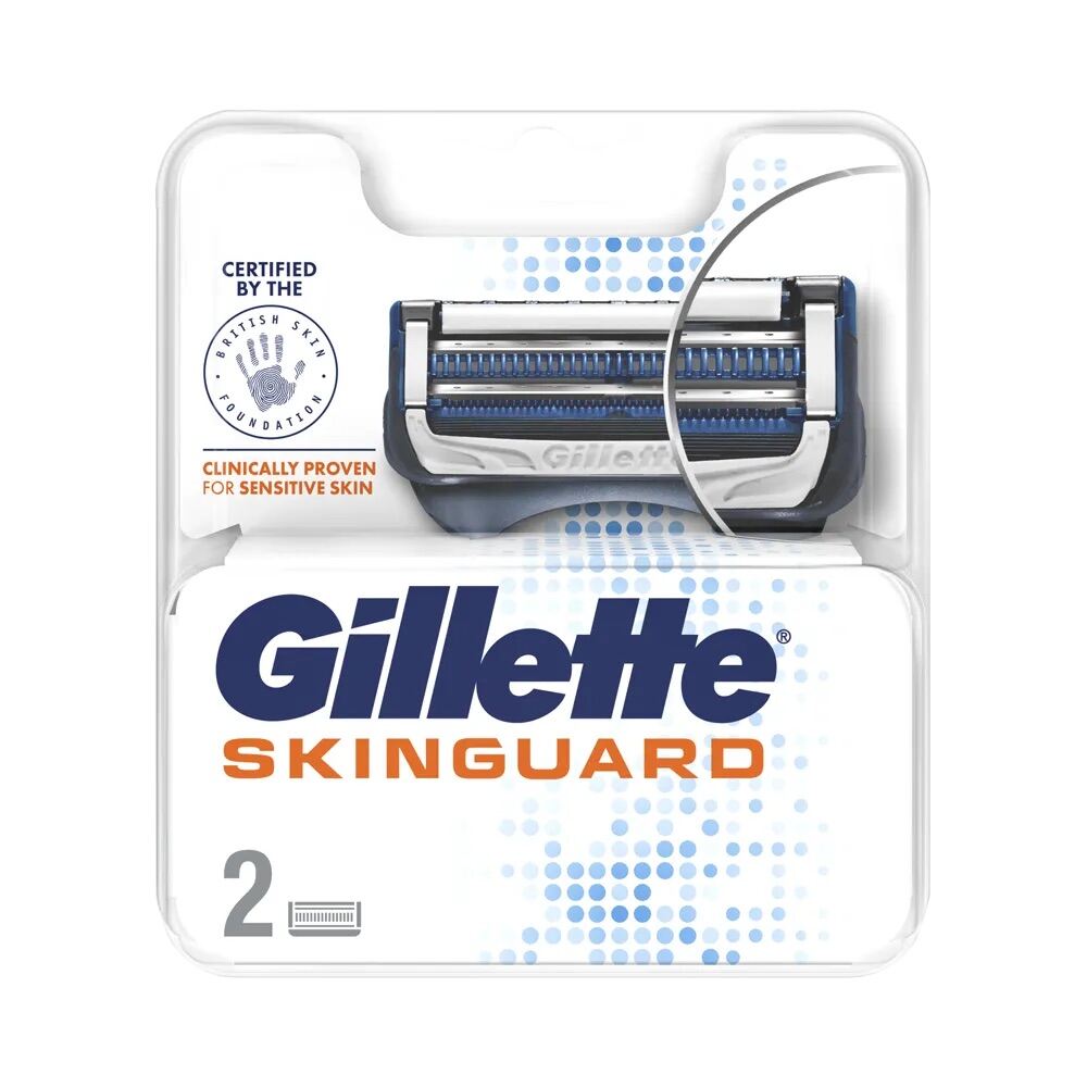 Gillette ยิลเลตต์ ใบมีดโกน สกินการ์ด (แพ็ก 2 ชิ้น)